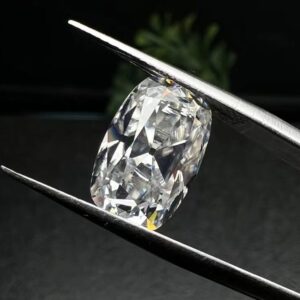 Old Mine Cut Moissanite Gemstone