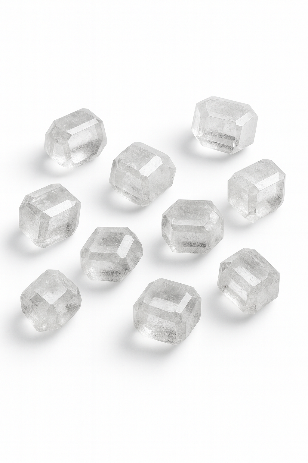 HPHT rough crystals selection